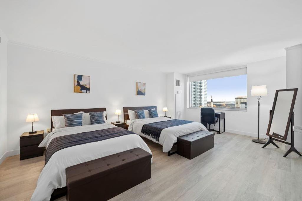 Astonishing Ocean Front Condo Cozysuites At Showboat Atlantic City Eksteriør billede